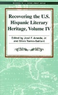 Cover: Recovering the U.S. Hispanic Literary Heritage - Arte Publico Press