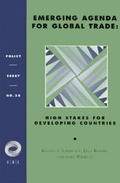 Cover: Emerging Agenda For Global Trade - Overseas Development Council,U.S.