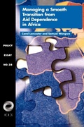 Cover: Managing a Smooth Transition from Aid Dependence in Sub-Saharan Africa - Overseas Development Council,U.S.