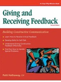 Cover: Giving and Receiving Feedback - Crisp Publications Inc