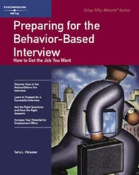 Enlarge image Cover: Preparing for the Behavior-Based Interview - Course Technology Inc