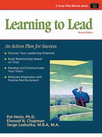 Enlarge image Cover: Learning to Lead - Crisp Publications Inc