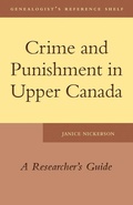Cover: Crime and Punishment in Upper Canada - Dundurn Group Ltd