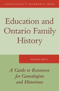 Cover: Education and Ontario Family History - ONTARIO GENEALOGICAL SOCIETY