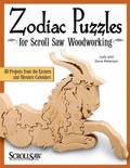 Cover: Zodiac Puzzles for Scroll Saw Woodworking - Fox Chapel Publishing