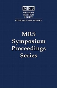 Abbildung von: Characterization of the Structure and Chemistry of Defects in Materials: Volume 138 - Materials Research Society