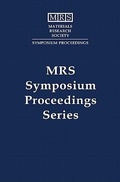 Cover: New Materials Approaches to Tribology:: Volume 140 - Materials Research Society