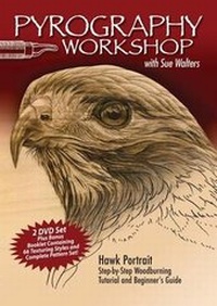 Enlarge image Cover: Pyrography Workshop with Sue Walters DVD - ebrandedbooks.com,US