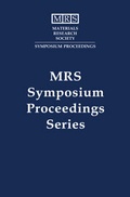 Cover: Thin Film Structures and Phase Stability: Volume 187 - Materials Research Society