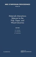 Bild: Materials Interactions Relevant to the Pulp, Paper, and Wood Industries: Volume 197 - Materials Research Society