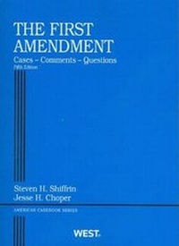 Enlarge image Cover: The First Amendment - West Academic Press