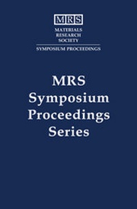 Enlarge image Cover: Materials Science of High Temperature Polymers for Microelectronics: Volume 227 - Materials Research Society