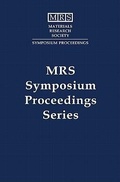 Cover: Advanced III-V Compound Semiconductor Growth, Processing and Devices: Volume 240 - Materials Research Society