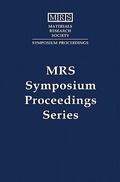 Cover: Pressure Effects on Materials Processing and Design: Volume 251 - Materials Research Society