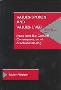 Enlarge image Cover: Values Spoken and Values Lived - Hampton Press