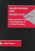 Cover: Values Spoken and Values Lived - Hampton Press