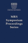 Cover: Mechanisms of Heteropitaxial Growth: Volume 263 - Materials Research Society