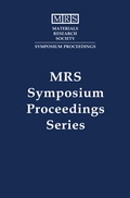 Cover: Materials Synthesis and Processing using Ion Beams: Volume 316 - Materials Research Society