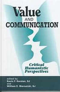 Enlarge image Cover: Value and Communication - Hampton Press