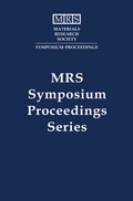 Cover: Materials for Smart Systems: Volume 360 - Materials Research Society