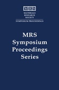 Cover: Ion-Solid Interactions for Materials Modification and Processing: Volume 396 - Materials Research Society