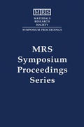 Cover: Diagnostic Techniques for Semiconductor Materials Processing: Volume 406 - Materials Research Society