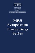 Cover: Scientific Basis for Nuclear Waste Management XIX: Volume 412 - Materials Research Society