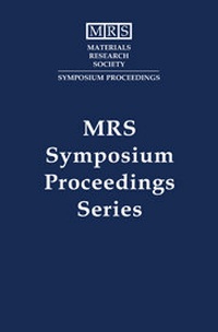 Enlarge image Cover: Compound Semiconductor Electronics and Photonics: Volume 421 - Materials Research Society