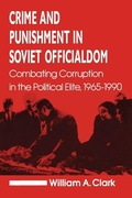 Cover: Crime and Punishment in Soviet Officialdom - Routledge