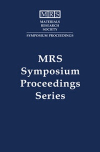 Enlarge image Cover: Defects and Diffusion in Silicon Processing: Volume 469 - Materials Research Society