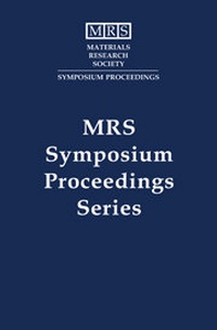 Enlarge image Cover: Semiconductor Process and Device Performance Modelling: Volume 490 - Materials Research Society