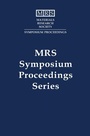Cover: Science and Technology of Magnetic Oxides: Volume 494 - Materials Research Society