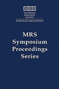 Cover: Applications of Synchrotron Radiation Techniques to Materials Science IV: Volume 524 - Materials Research Society