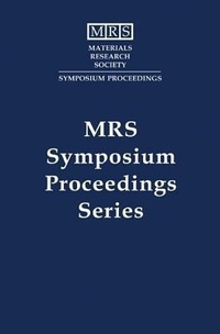 Abbildung von: Solid Freeform and Additive Fabrication: Volume 542 - Materials Research Society