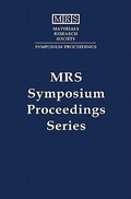 Cover: Interfacial Engineering for Optimized Properties II: Volume 586 - Materials Research Society