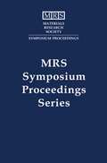 Cover: Applications of Synchrotron Radiation Techniques to Materials Science V: Volume 590 - Materials Research Society