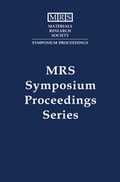 Cover: Si Front-End Processing: Volume 669 - Materials Research Society
