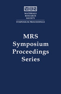 Enlarge image Cover: Materials Issues in Novel Si-Based Technology: Volume 686 - Materials Research Society