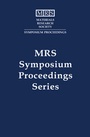 Cover: Polymer Interfaces and Thin Films: Volume 710 - Materials Research Society