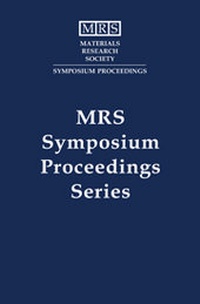 Enlarge image Cover: Surface Engineering 2002 - Synthesis, Characterization and Applications: Volume 750 - Materials Research Society