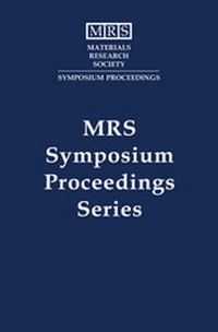 Enlarge image Cover: Structure-Property Relationships of Oxide Surfaces and Interfaces II: Volume 751 - Materials Research Society