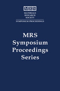 Enlarge image Cover: CMOS Front-End Materials and Process Technology: Volume 765 - Materials Research Society