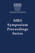 Cover: Combinatorial and Artificial Intelligence Methods in Materials Science II: Volume 804 - Materials Research Society