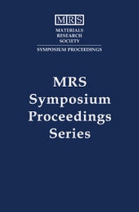 Enlarge image Cover: Interfacial Engineering for Optimized Properties III: Volume 819 - Materials Research Society