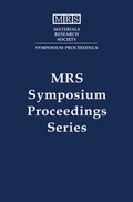 Cover: Advanced Devices and Materials for Laser Remote Sensing: Volume 883 - Materials Research Society