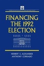 Cover: Financing the 1992 Election - M.E. Sharpe