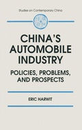 Cover: China's Automobile Industry - Routledge