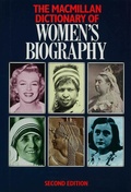 Cover: Macmillan Dictionary of Women's Biography - Palgrave Macmillan