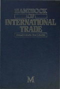 Cover: Handbook of International Trade - Palgrave Macmillan