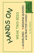 Cover: Hands On Weak Two-Bids - Master Point Press